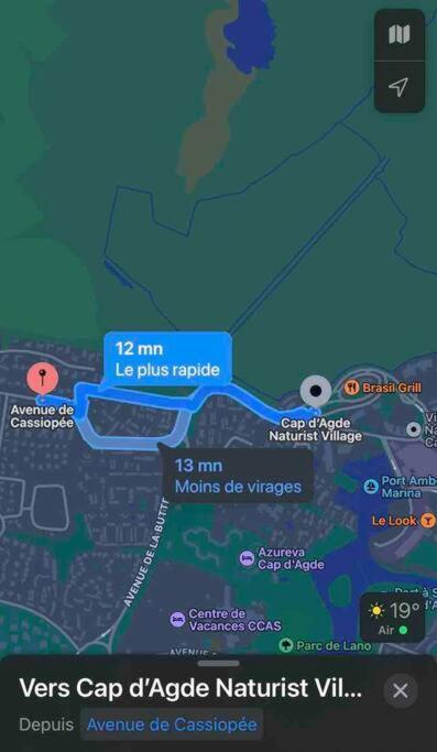Joli Appartement A Proximite Du Village Naturiste Agde Zewnętrze zdjęcie